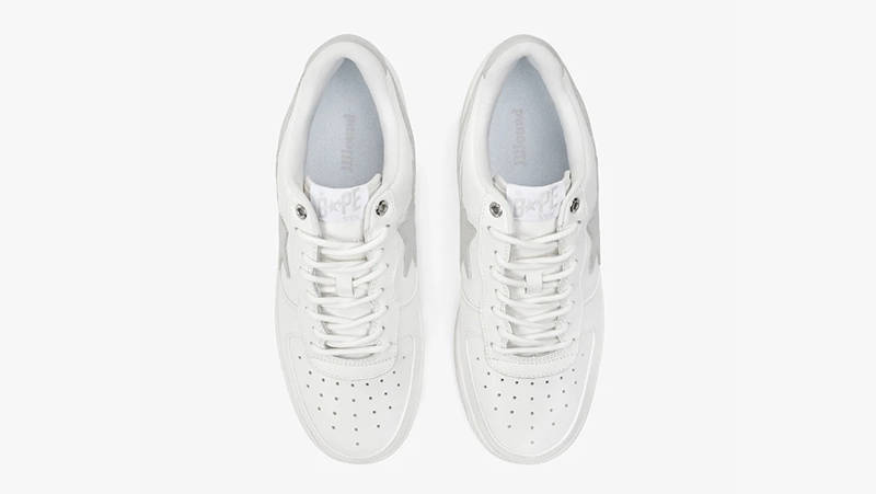 JJJJound x BAPESTA White Grey