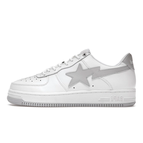 Latest JJJJound x BAPESTA White Grey Footwear Releases & Next