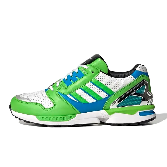 Kawasaki Ninja x adidas ZX 8000 White Green | Where To Buy 