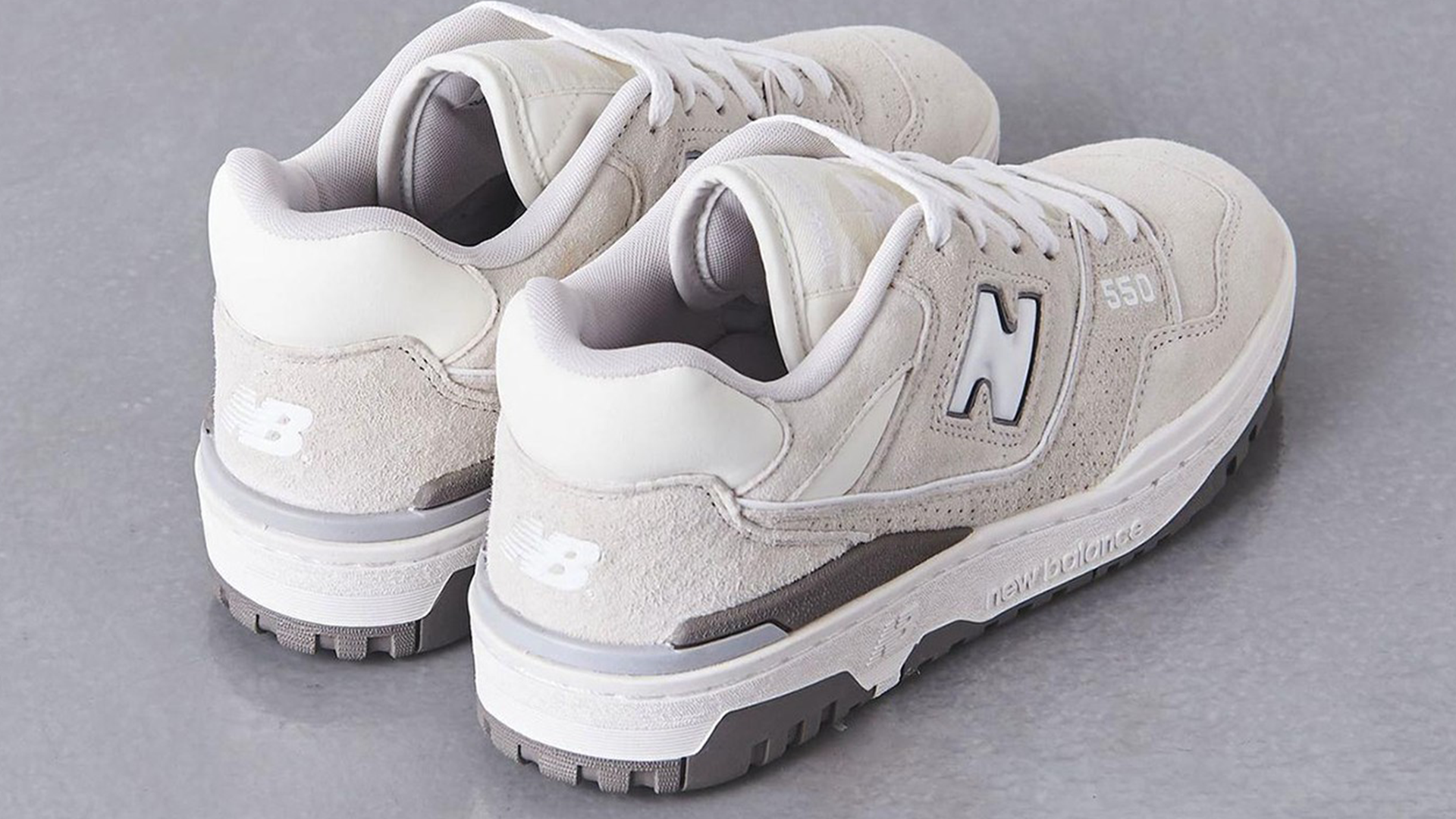 UNITED ARROWS x New Balance 550 Ecru Grey White