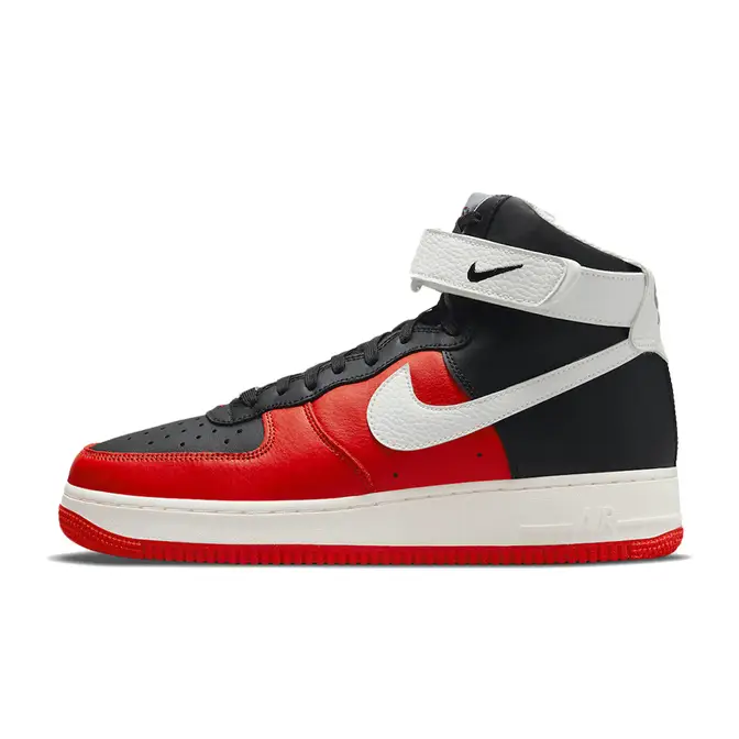 NBA x Nike Air Force 1 High Black Chile Red Where To Buy DC8870 001 The Sole Supplier