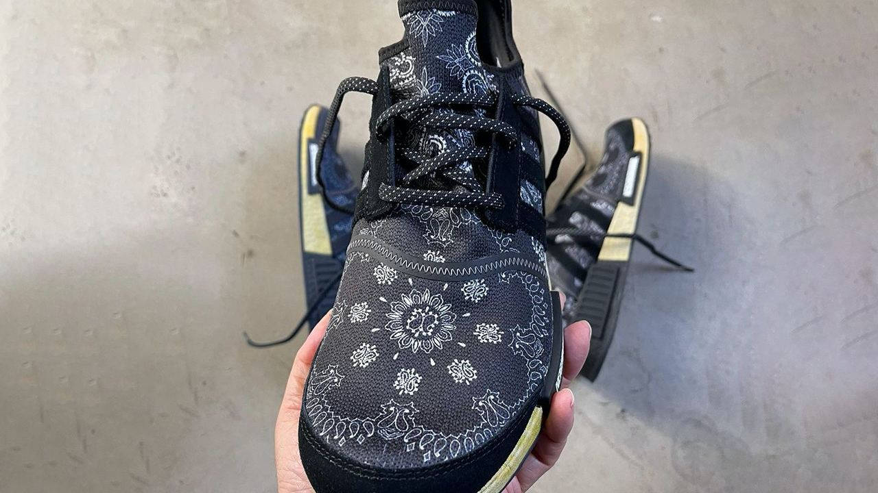 neighborhood adidas nmd r1 paisley 2