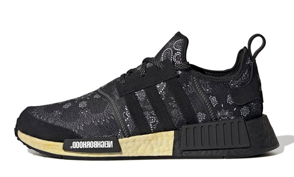 NEIGHBORHOOD x adidas NMD R1 Paisley Black Where To Buy GY4157