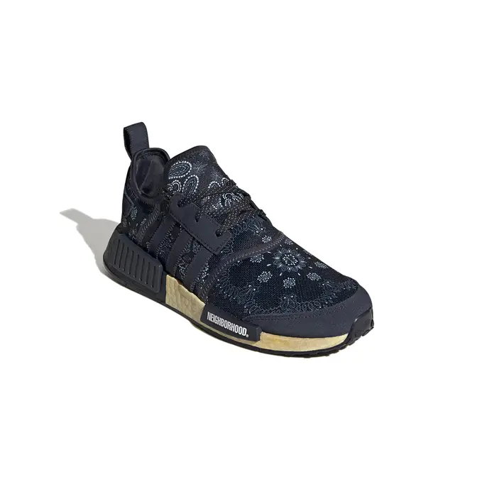 NEIGHBORHOOD x adidas NMD R1 Paisley Night Navy Where To Buy GY4158 The Sole Supplier