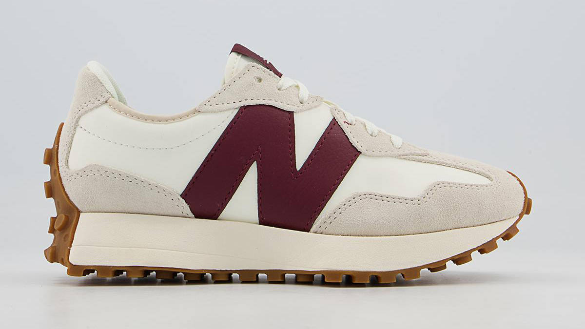 New Balance 327 Moonbeam Burgundy