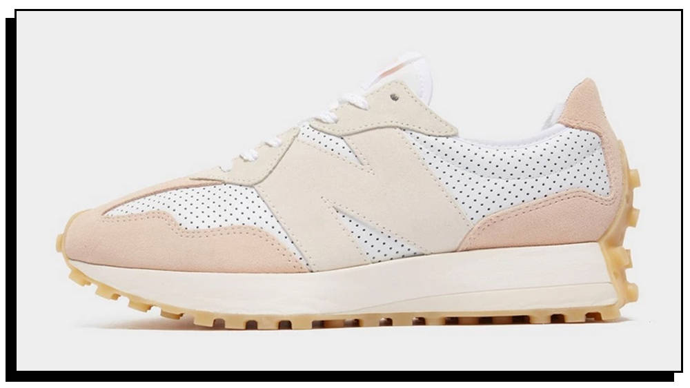 New Balance 327 White Rose Water