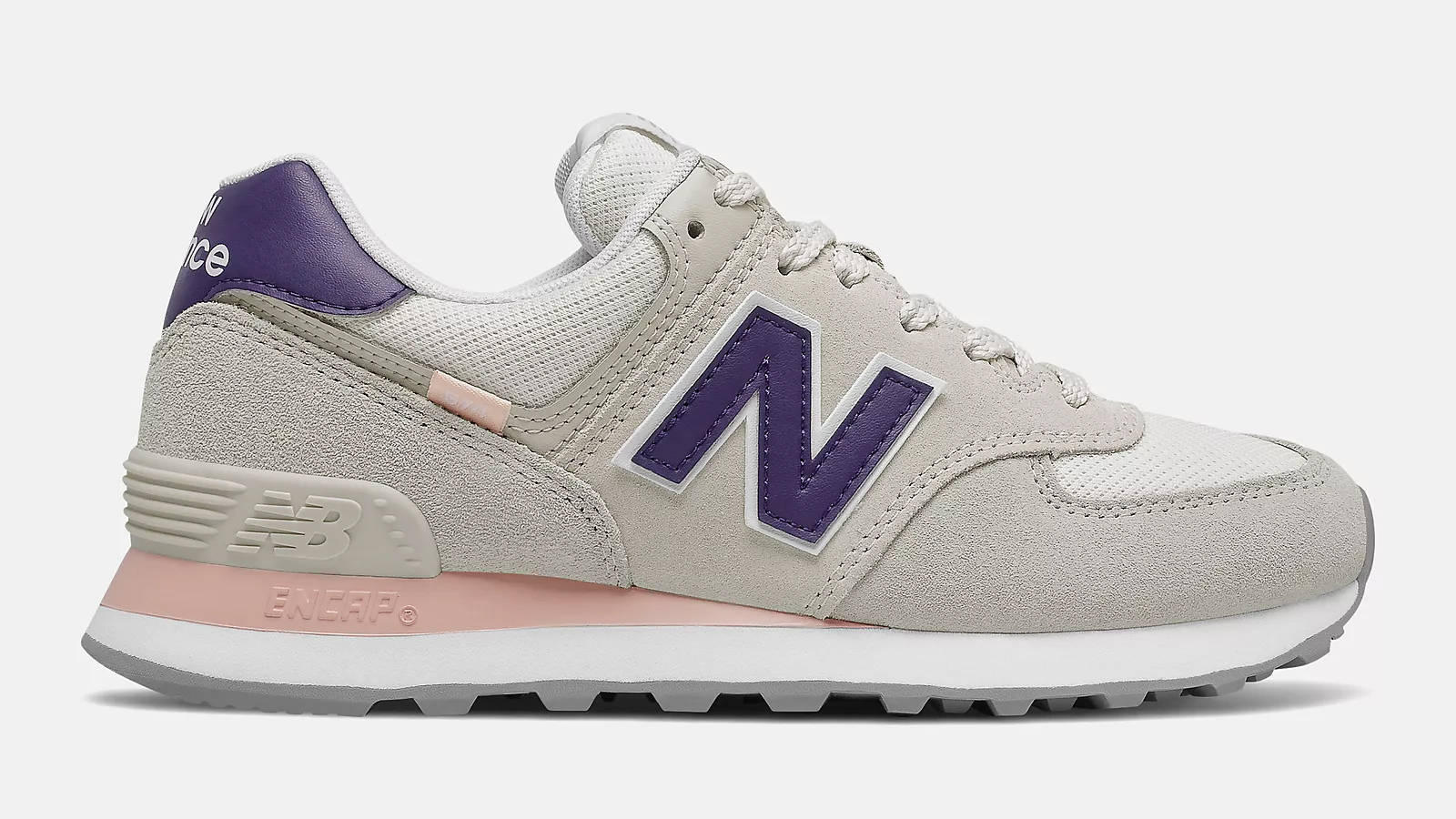 New Balance 574 Timberwolf Virtual Violet