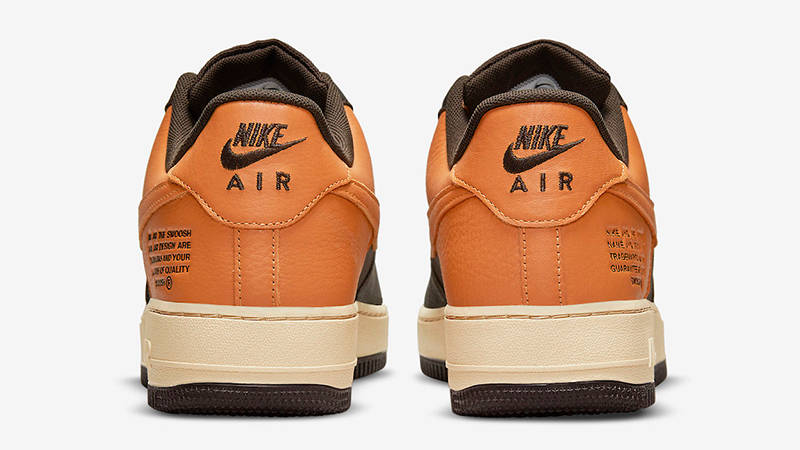 Nike Air Force 1 Gore-Tex Brown Orange