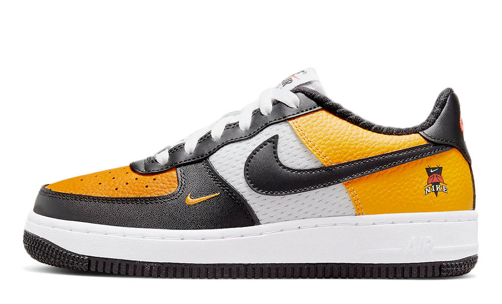 Air force ones yellow hotsell and black