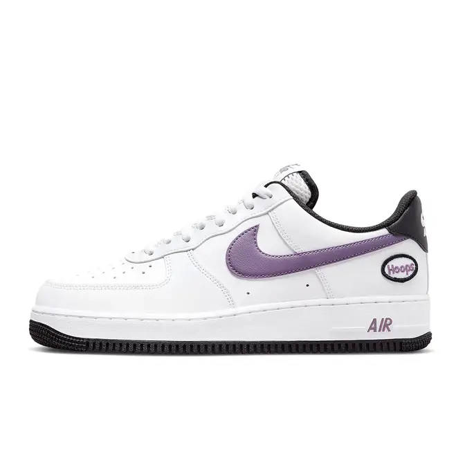 Nike Air Force 1 Low Hoops White Purple | Where To Buy | DH7440-100 ...