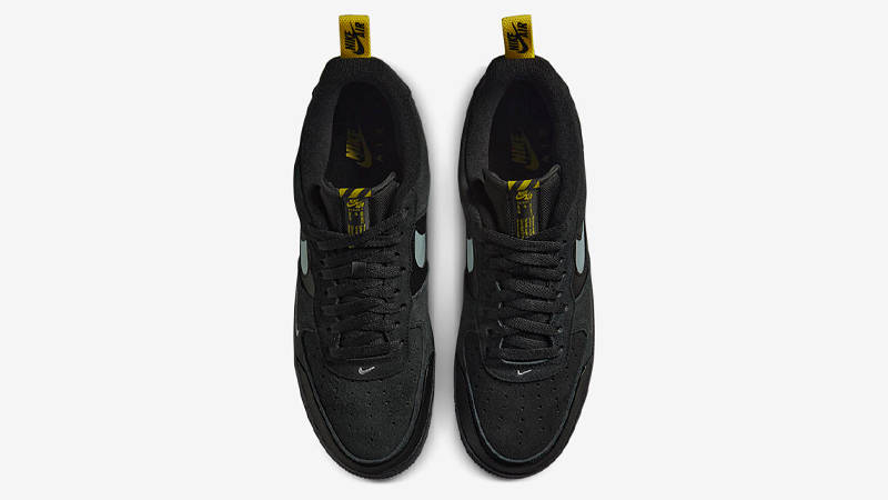 Nike Air Force 1 Low Reflective Swoosh Black Middle
