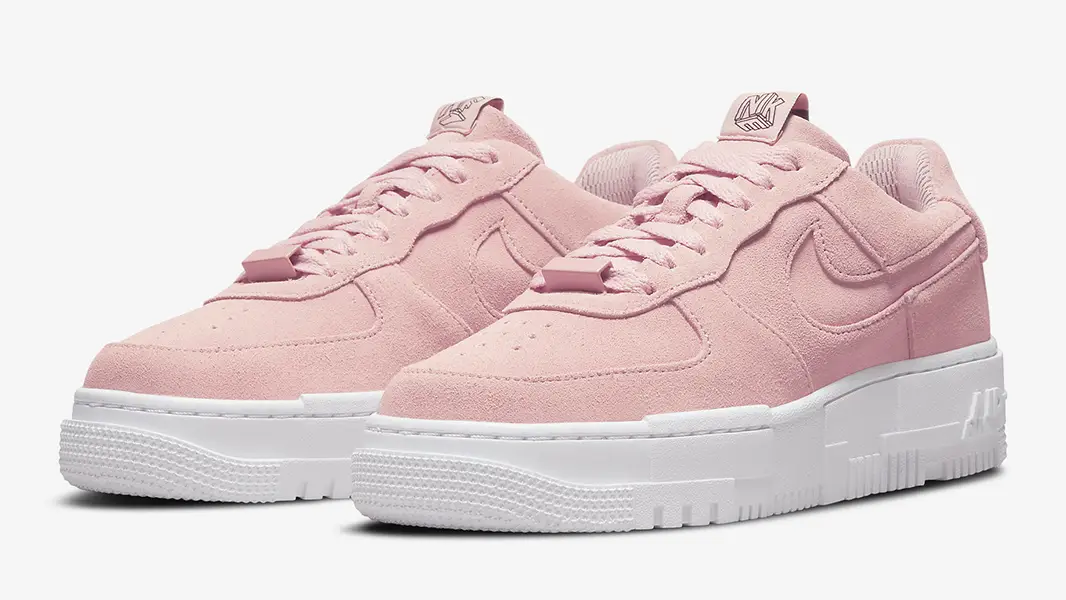 The Nike Air Force 1 Pixel Just Got a Pretty-in-Pink Makeover! | The ...