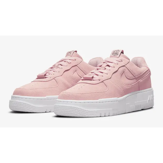 Nike Air Force 1 Pixel Pink Suede