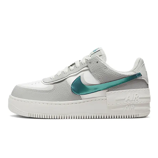 Nike Air Force 1 Shadow Low Metallic Teal | Where To Buy | DR7856-100 ...