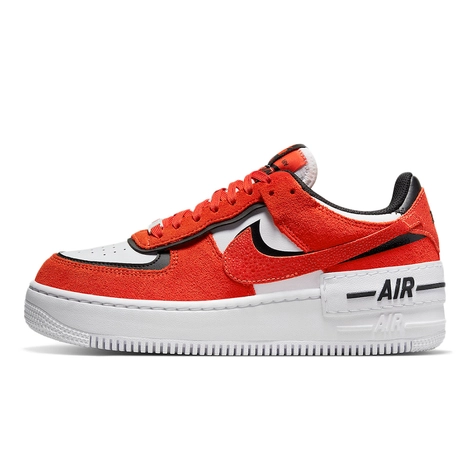 Nike Air Force 1 Shadow Red White Black