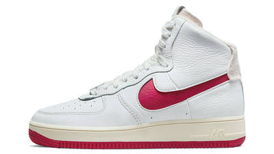 Nike Air Force 1 Strapless White Gym Red DC3590-100