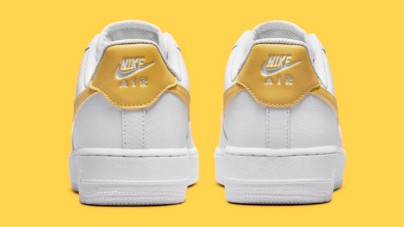 Nike Air Force 1 White Saturn Gold