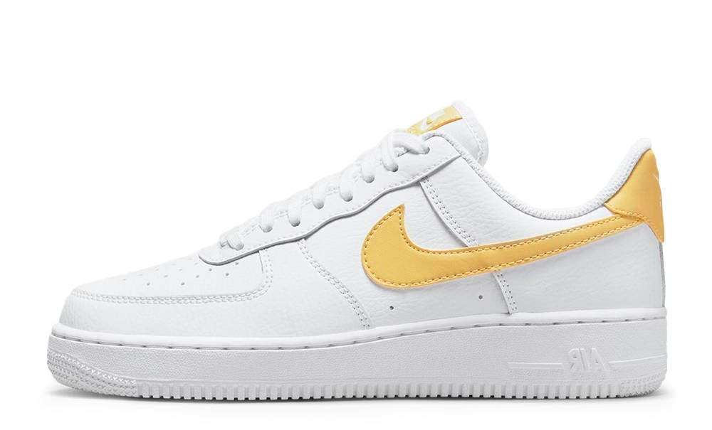 Nike Air Force 1 White Saturn Gold