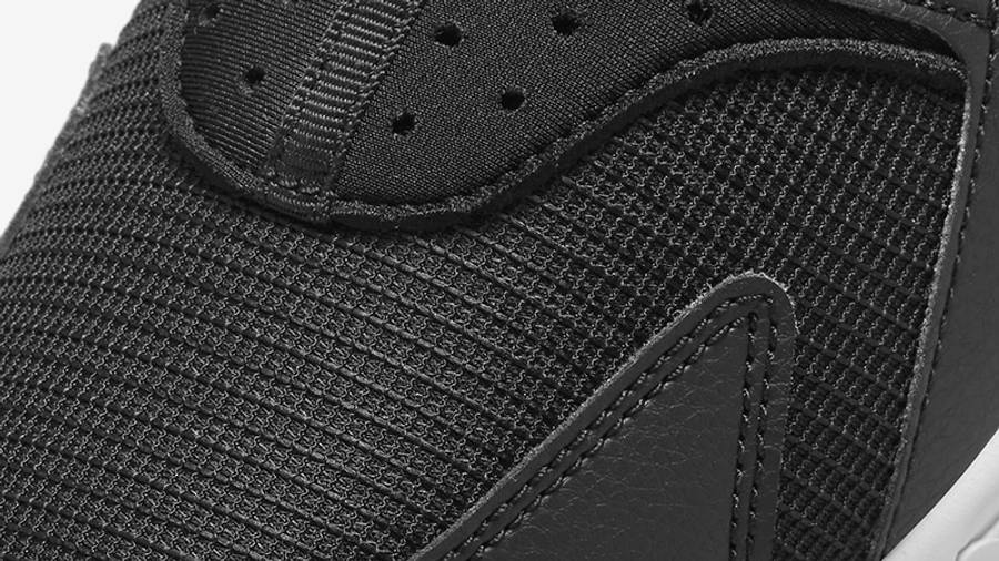 Nike Air Huarache Black Grey White DR0154-001 Detail