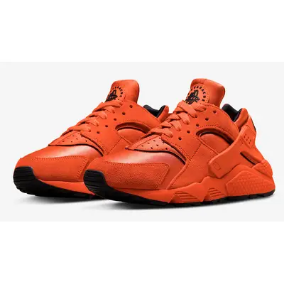 Orange black and sale white huaraches