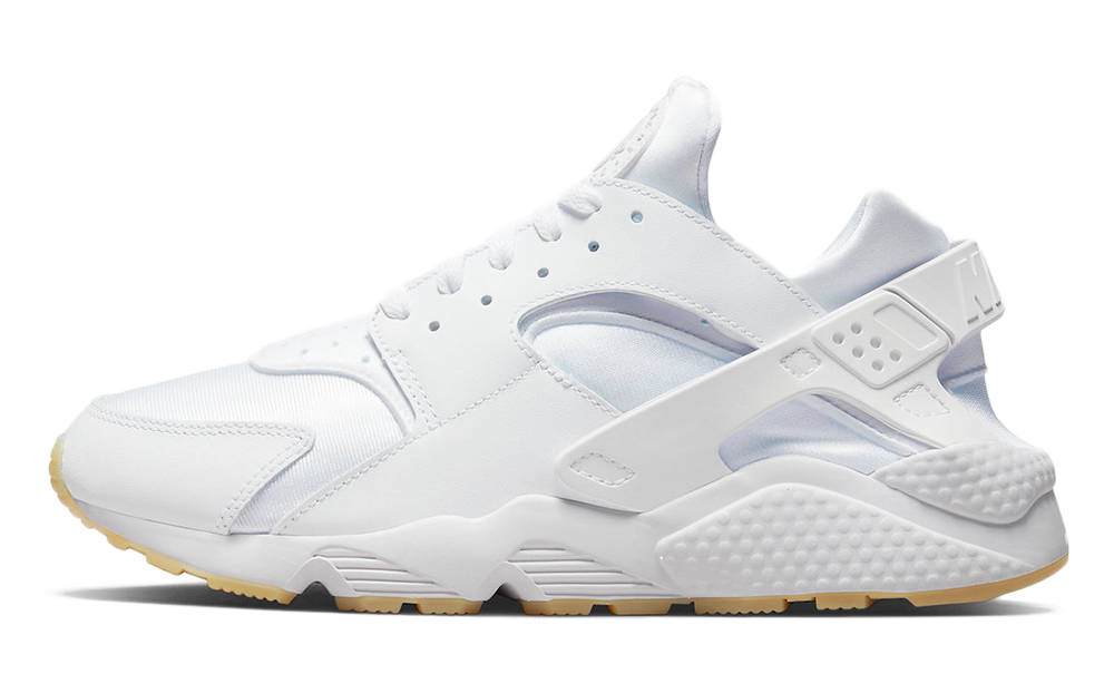 Huarache white hotsell rose gold