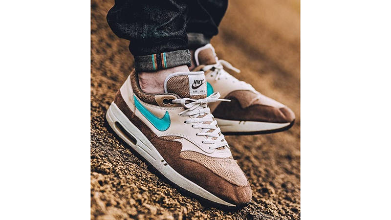 NIKE◆AIR MAX 1 QS CREPE 2.0_エアマックス 1 QS クリープ 2.0/28cm/クリーム