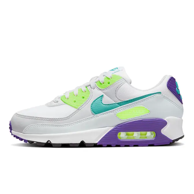 Air max sale purple and green