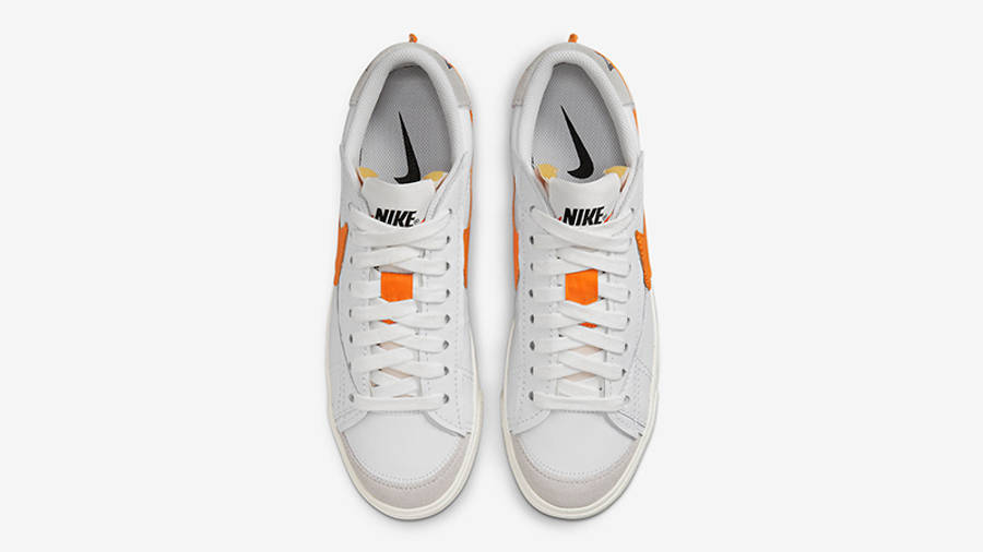 Nike Blazer Low Jumbo Orange White DN2158-100 Top