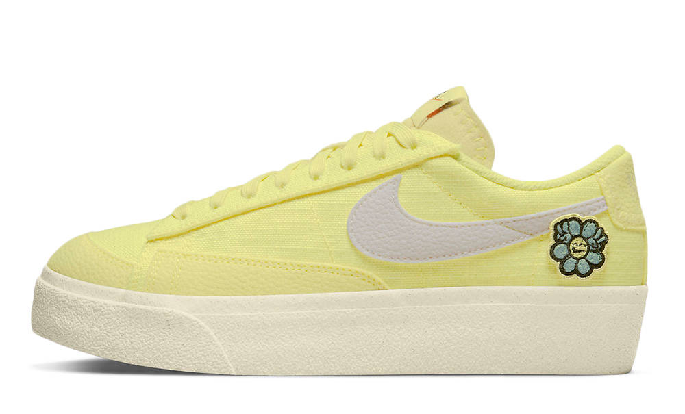 Nike Blazer Low Platform Air Sprung Yellow