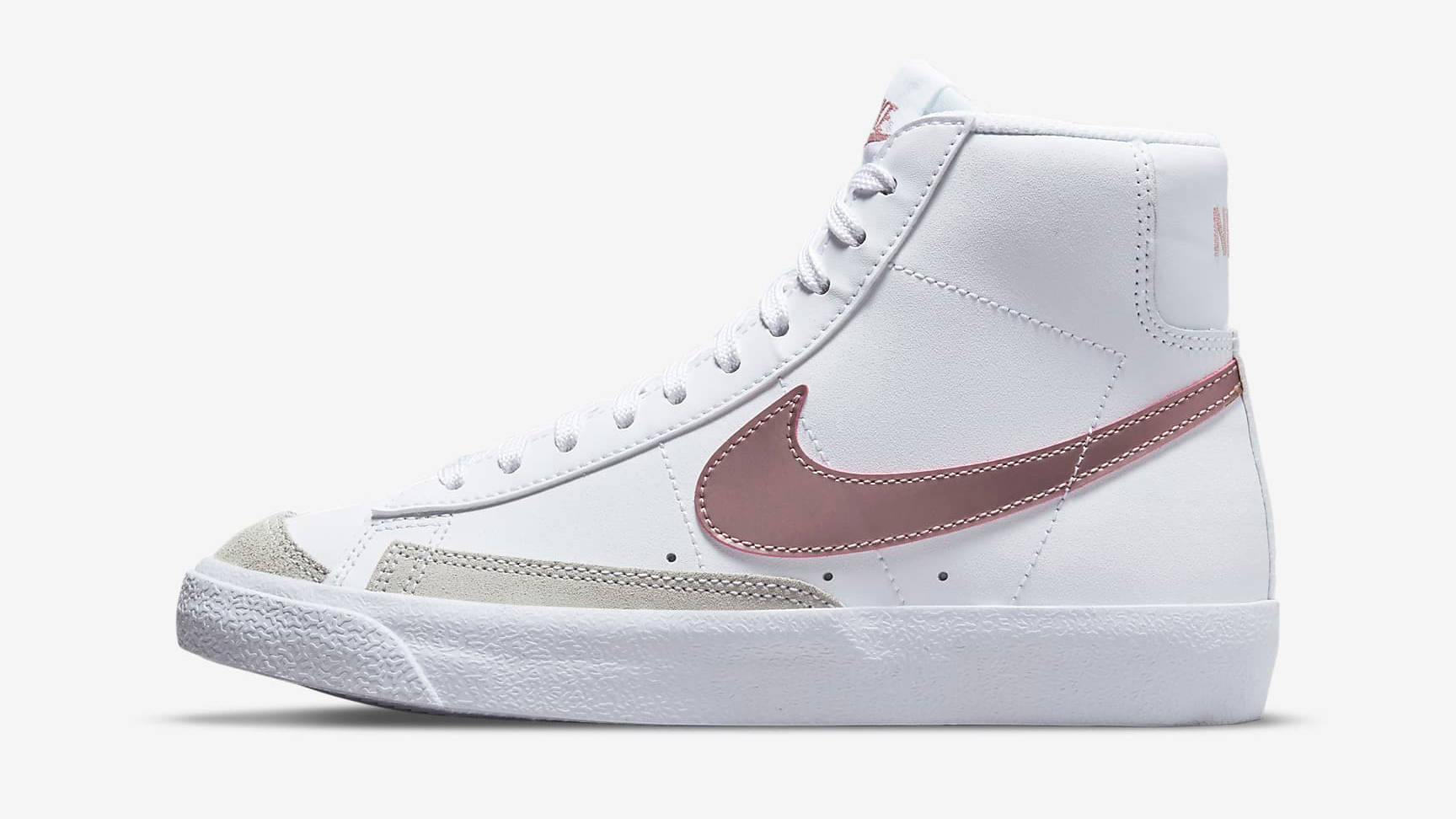 Nike Blazer Mid 77 GS White Pink Glaze