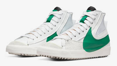 Nike Blazer Mid 77 Jumbo White Green DR8595-100 Side