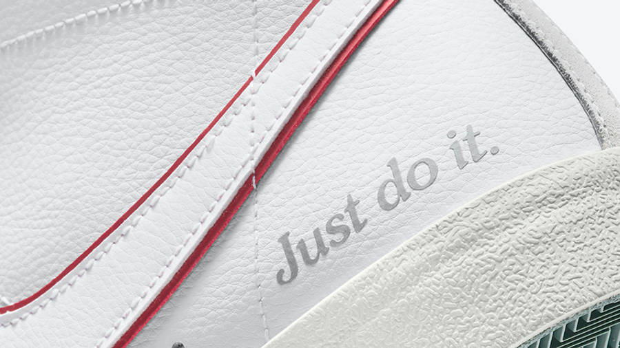 Nike Blazer Mid 77 Just Do It White Detail 2