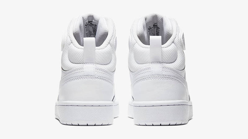 Nike Court Borough Mid 2 GS Triple White