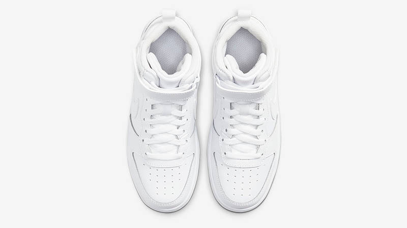 Nike Court Borough Mid 2 GS Triple White