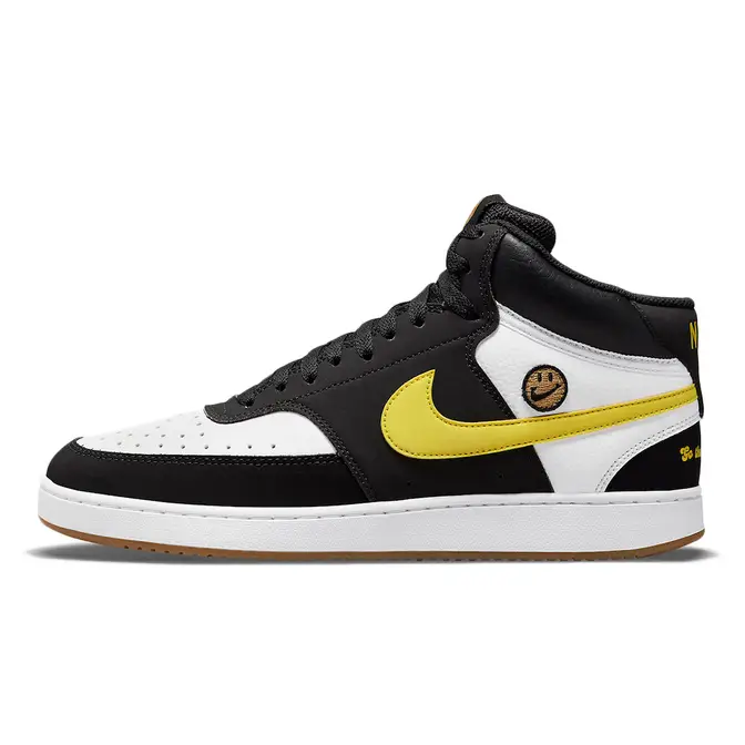 Nike Court Vision Mid Extra Smile Black | Where To Buy | DO5871-001 ...