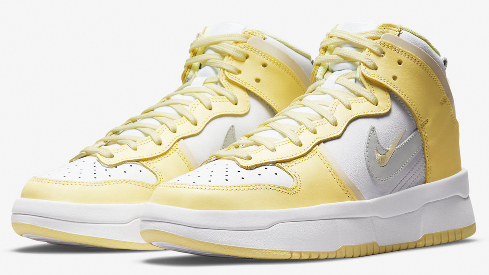 nike dunk high rebel white beige