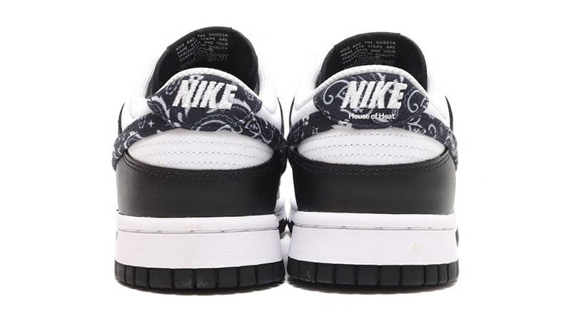 Nike Dunk Low Black White Paisley | Where To Buy | DH4401-100 | The Sole  Supplier