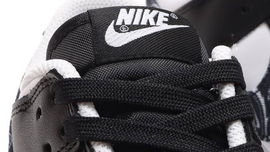 Nike Dunk Low Black Paisley Detail 2