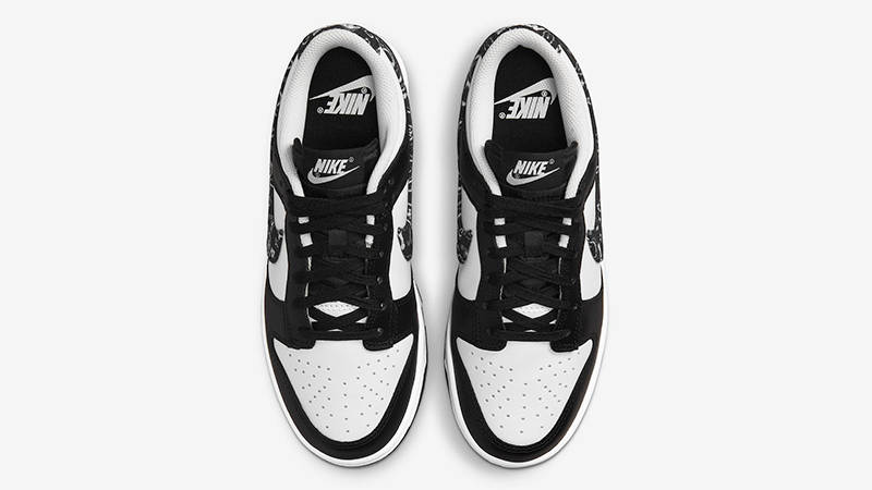 Nike Dunk Low Black Paisley DH4401-100 Top