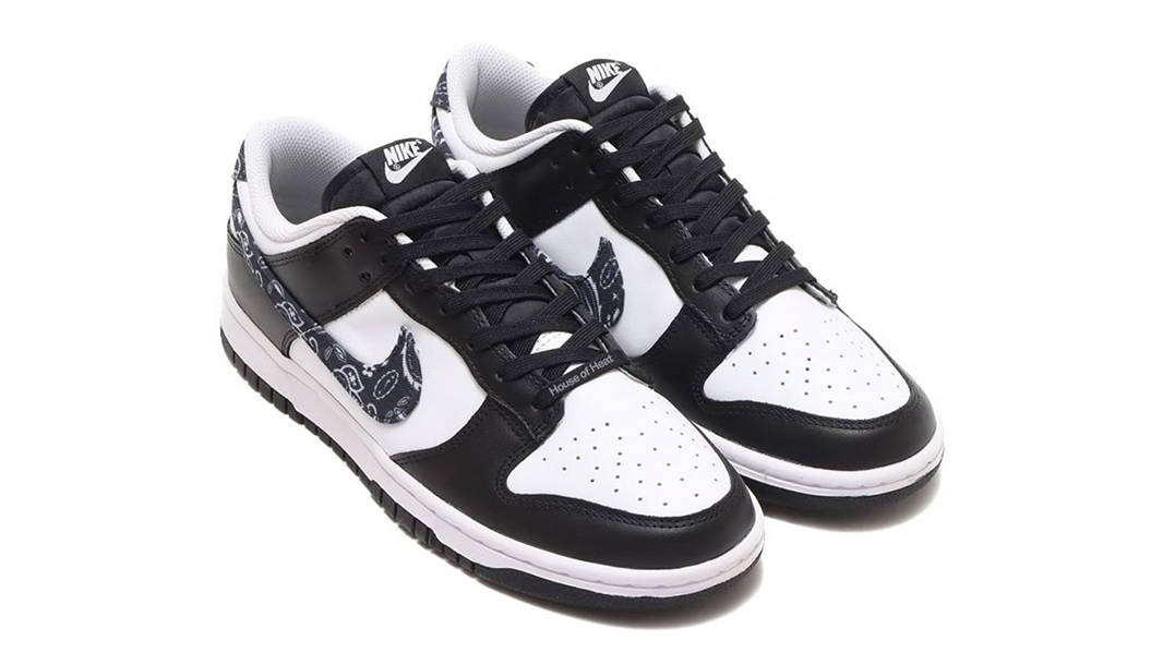Nike Dunk Low Black White Paisley | Where To Buy | DH4401-100 