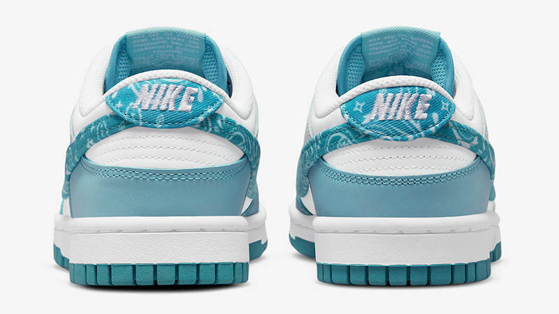 Nike Dunk Low Blue Paisley DH4401-101 Back