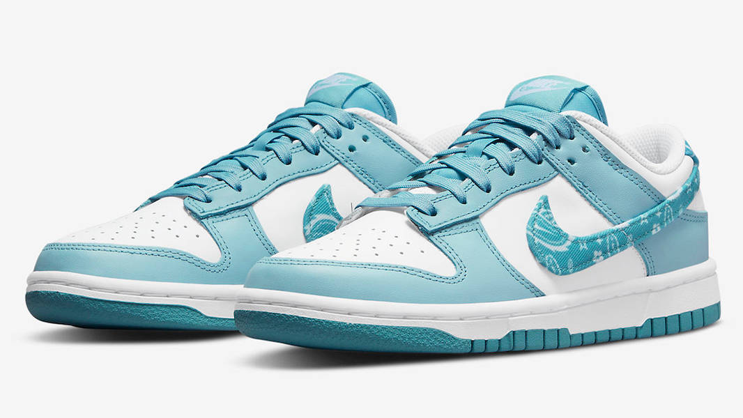 Nike Dunk Low Blue Paisley DH4401-101 Side