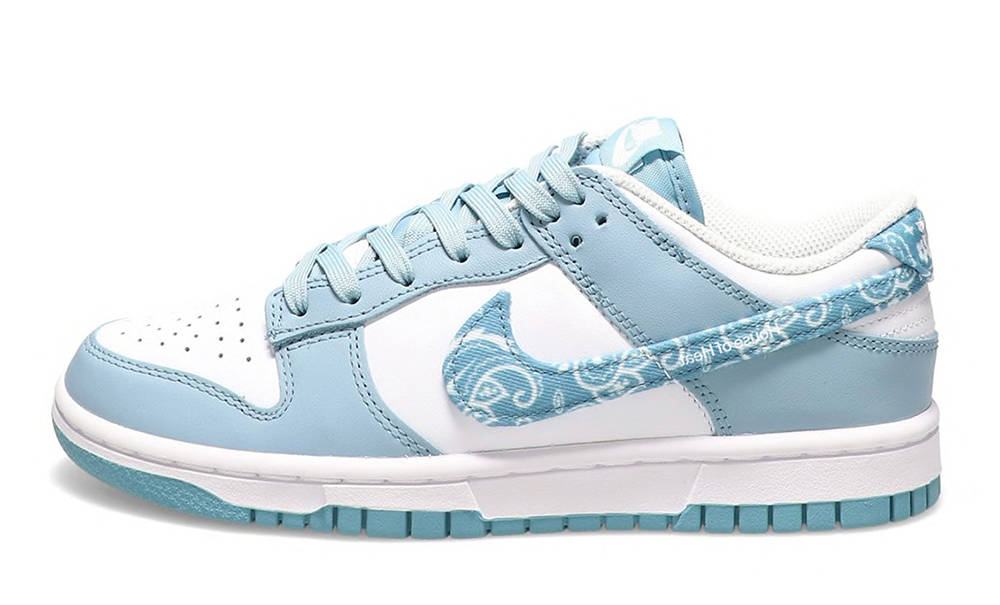 Nike Dunk Low Blue Paisley