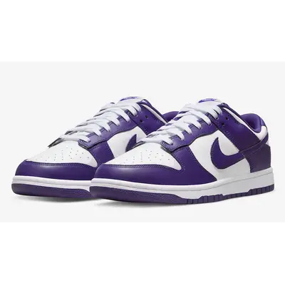 Nike Dunk Low Court Purple White | Where To Buy | DD1391-104 | The Sole ...