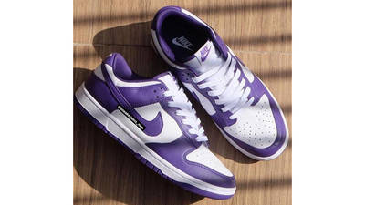 Nike Dunk Low Court Purple White | Where To Buy | DD1391-104 | The Sole  Supplier