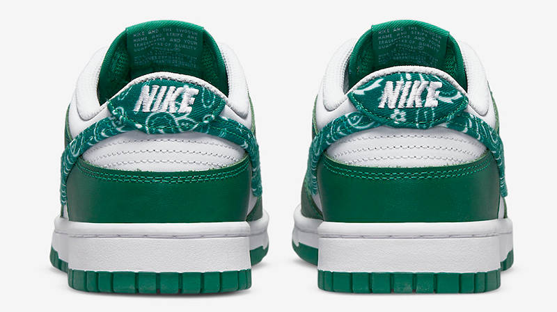 Nike Dunk Low Green Paisley