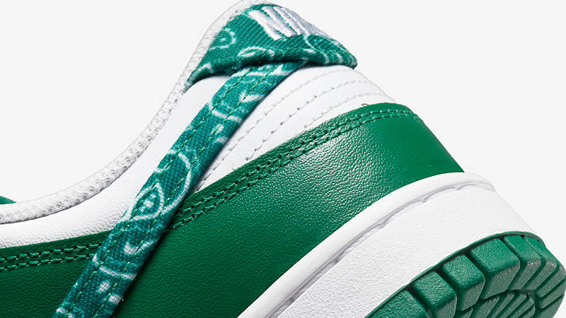 Nike Dunk Low Green Paisley DH4401-102 Detail 2
