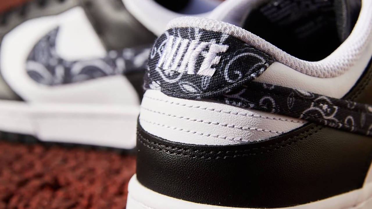 Nike Dunk Low Paisley Black