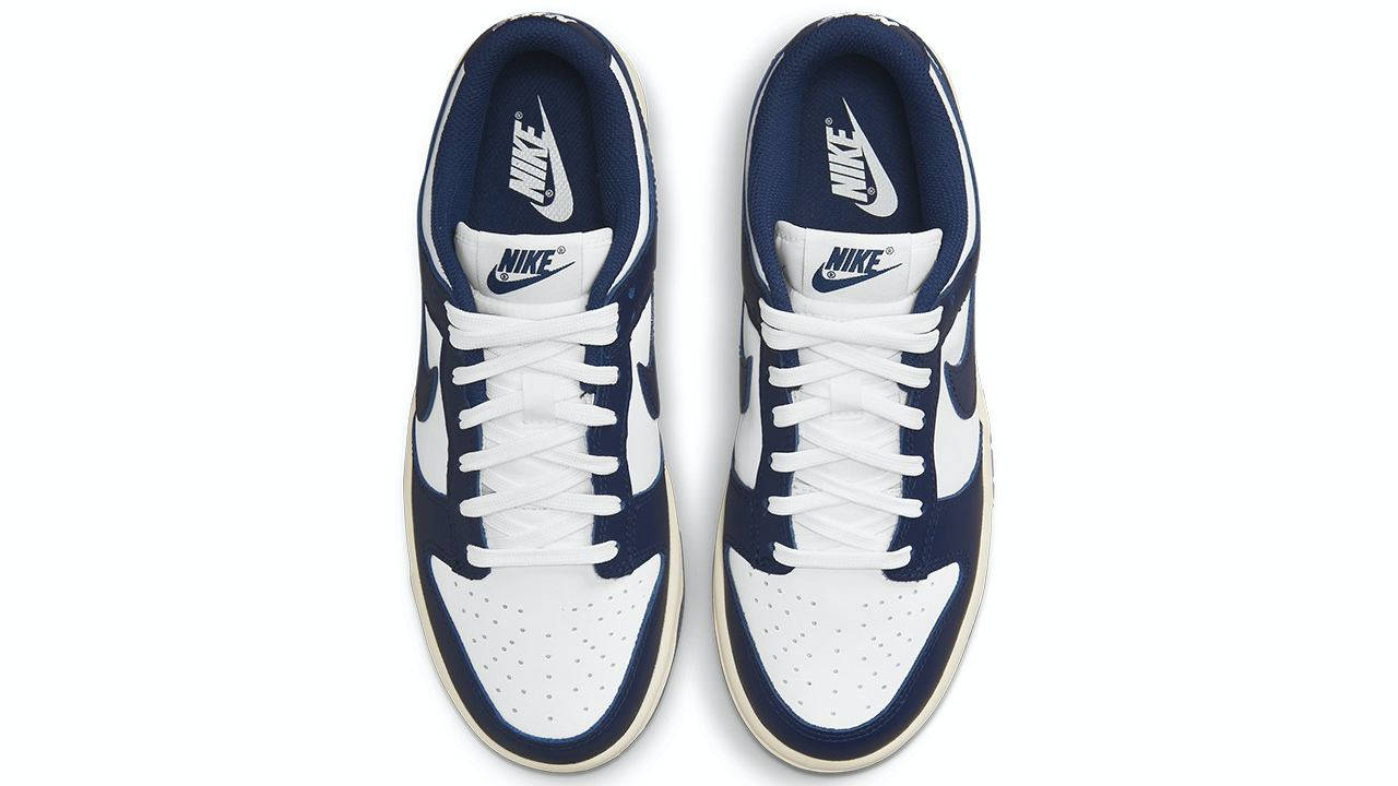 nike dunk low vintage navy 4