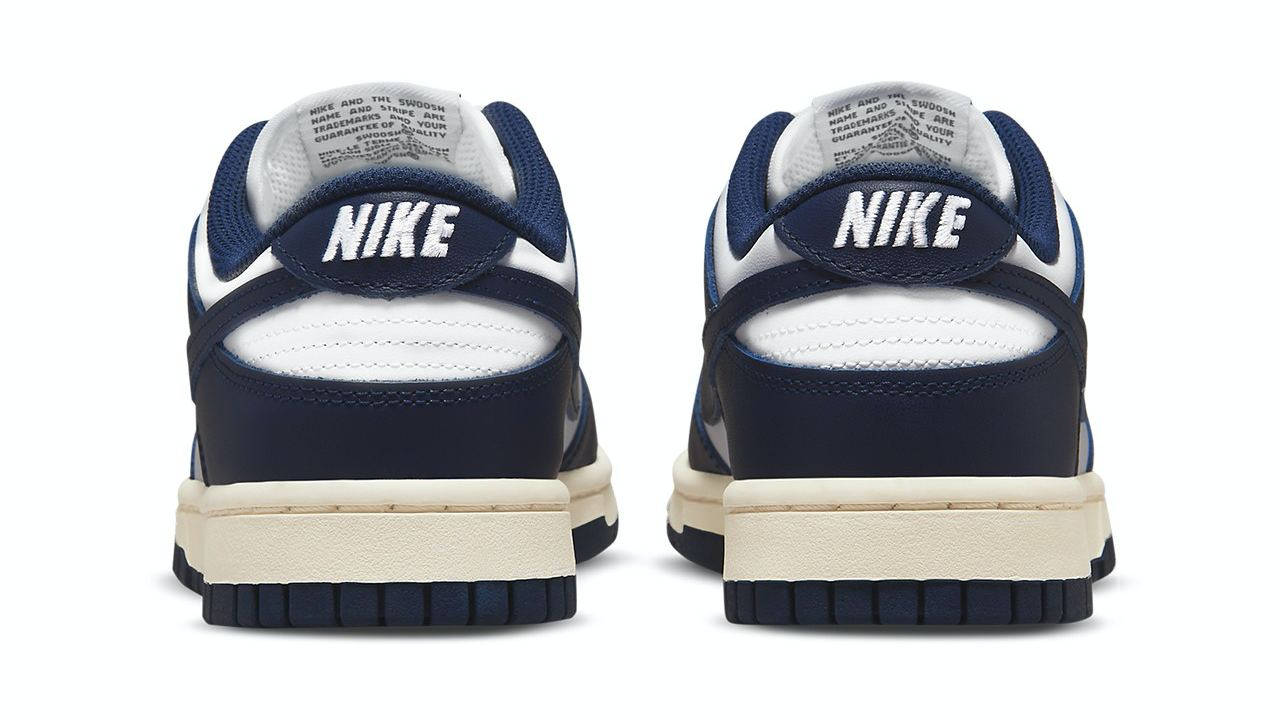 nike dunk low vintage navy 5